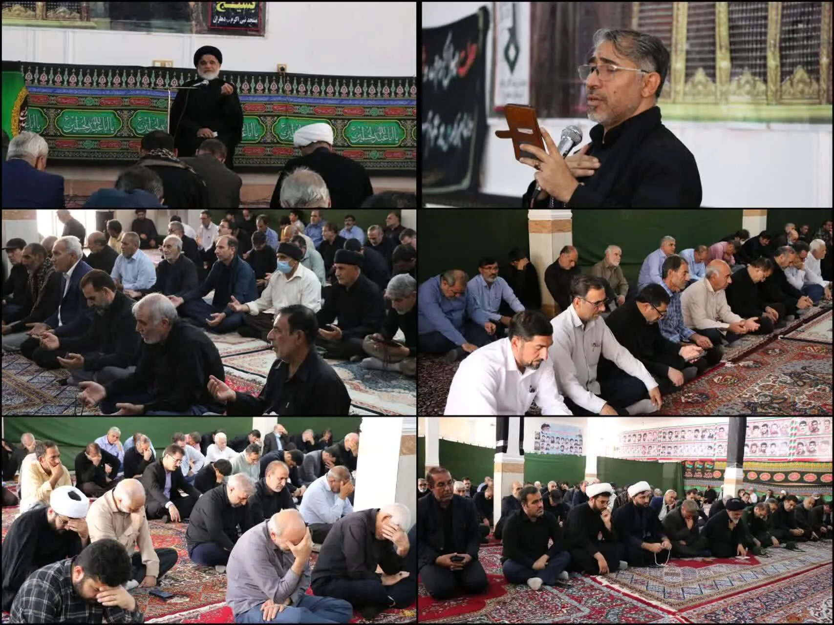 برگزاری مراسم رحلت جانگداز پیامبر اکرم صلی الله علیه وآله و شهادت امام حسن مجتبی علیه السلام شهرستانهای ایلام