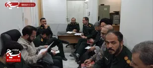 نظارت ستادی فرمانده سپاه شاهرود از حوزه&zwnj;های بسیج+ تصاویر