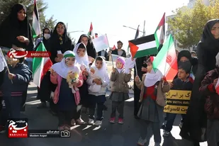 راهپیمایی و اجتماعِ حمایت از کودکان مظلوم غزه در شهرکرد
