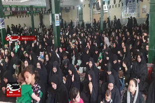 برگزاری همایش شیرخواران حسینی و تجمع مدافعان حریم خانواده در رزن