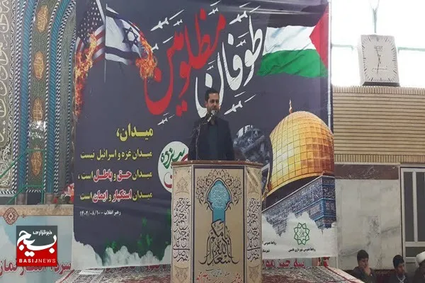 امروز فلسطین و غزه برای ما تداعی‌گر عاشورا و کربلا است
