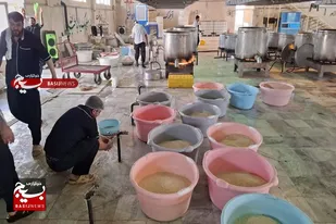 موکب قرارگاه سازندگی خاتم&zwnj;الانبیاء (ص) در مرز مهران، خادمی بی&zwnj;وقفه برای زائران اربعین +تصاویر
