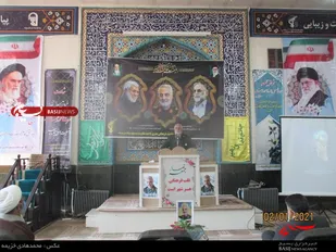 تشییع و وداع با شهید گمنام در شهرستان قاینات برگزار شد