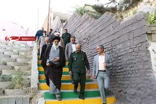 بازدید میدانی فرمانده سپاه و نماینده ولی فقیه در استان البرز از رزمایش جهاد امیدآفرینی