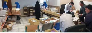 ارائه خدمات پزشکی و بهداشتی رایگان در شهر صالحیه