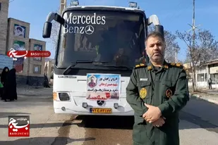 اعزام کاروان راهیان نور شهید اوجاقی سپاه هوراند&lrm; به جنوب