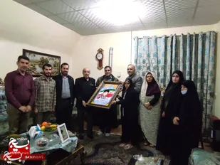 یادواره خانگی شهید عزت اله رسولی در مسجدسلیمان