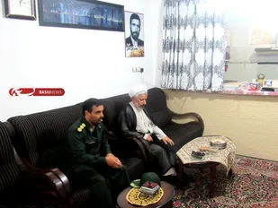 دیدار مسئول نمایندگی ولی فقیه ناحیه گرگان با خانواده سردار شهید محمد تقی صلبی