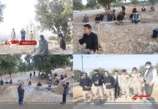 همایش پیاده روی بسيجيان گردان تکاور فاتحین تیپ ۴۸ فتح برگزار شد