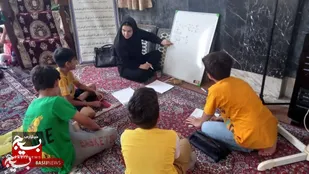 اردوی جهادی آموزشی در چالوس برگزار شد
