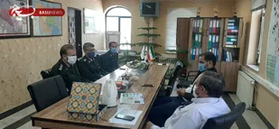 دیدار فرمانده سپاه ناحیه شاهرود با مدیر بازاریابی و فروش شرکت سیمان شاهرود+ تصاویر