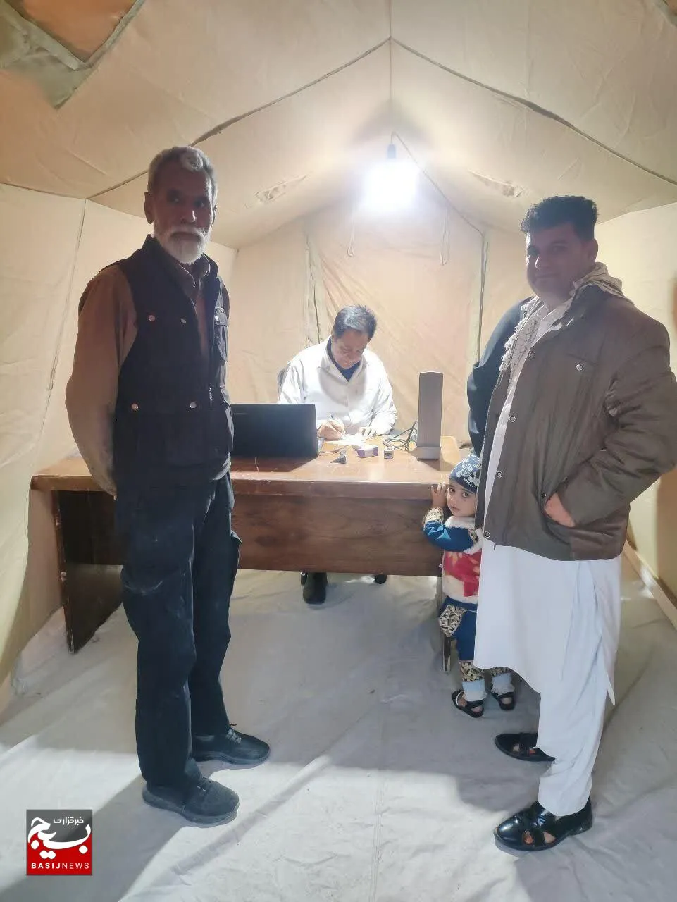 برپایی ایستگاه سلامت 