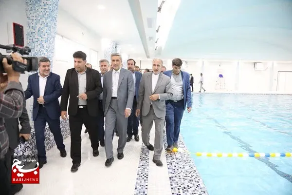 بهره‌برداری از استخر شهید سلیمانی اسدآباد