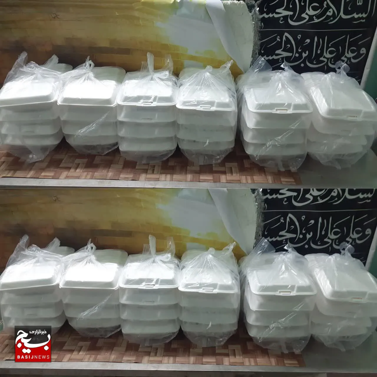 توزیع غذای گرم بین نیازمندان درشوشتر