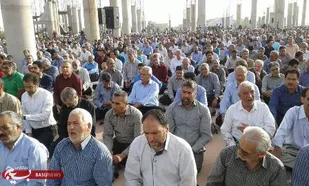برگزاری نماز عید فطر در مصلای بزرگ اردستان/ تصاویر