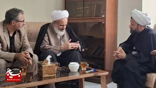 دیدار حجت&zwnj;الاسلام رستگار با رئیس جدید شورای هماهنگی تبلیغات اسلامی خراسان رضوی