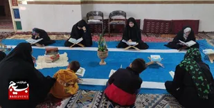 برگزاری محفل انس با قرآن روزه اولی ها در منطقه آنا خاتون تبریز