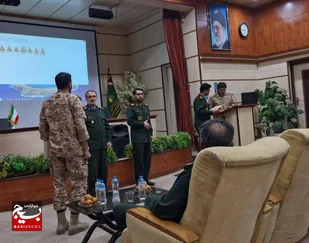 همایش تجلیل از مربیان برتر آموزش نظامی