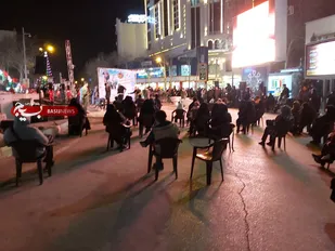 برگزاری جشن شاد شب پیروزی انقلاب اسلامی در شاهرود+ تصاویر
