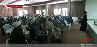 همایش روحانیون بسیج و سپاه بام ایران