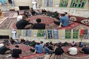 دیدار مسئولان بسیج با خادمان شهدا در سرخه