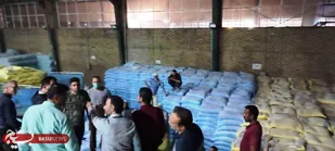 با رصد اطلاعاتی سپاه طرقبه شاندیز ۷۷ تن آرد نیمه یارانه ای در شهرستان کشف شد