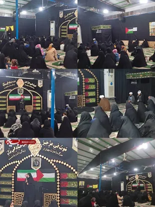 برگزاری یادواره شهدای غزه ومراسم شیرخوارگان در شهرستان مهران