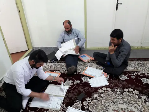 رفع نقص پرونده بسیجیان شهر کلاته خیج