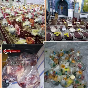 تعداد170بسته معیشتی بین نیازمندان توزیع گردید.
