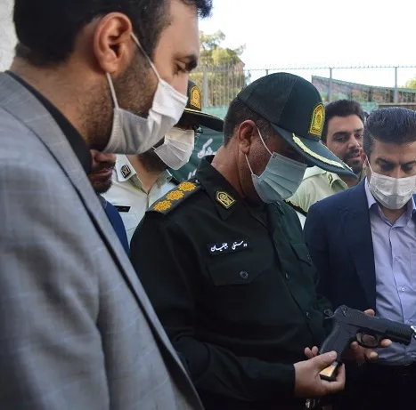 کشف یک قبضه سلاح جنگی در محدوده شهرری