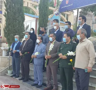 تجدید میثاق اصحاب رسانه کرمانی با آرمانهای بلند شهدا در روز خبرنگار