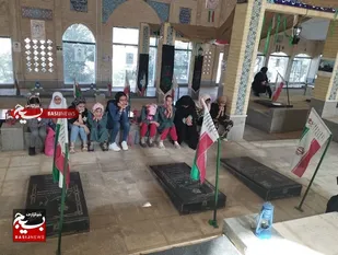 نوجوانان فیروزکوه  در قرار عاشقی با شهدا هم عهد شدند
