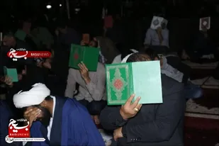 مراسم احیای اولین شب قدر در شهر خورموج