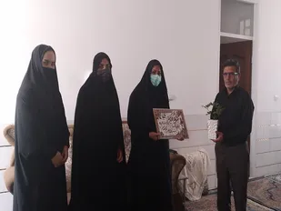 دیدار از آزاده سرافراز روستای شیطور به مناسبت سالروز ورود آزادگان به میهن