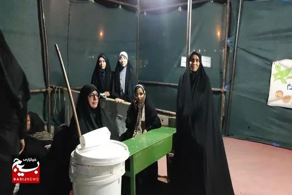 موکب پذیرایی، میزبان حماسه‌ سازان شب صد و شصت و دوم شد