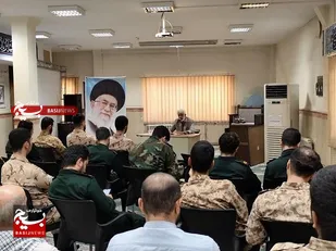 جلسه خاطره گویی مدافع حرم در ناحیه میثم تمار برگزار شد
