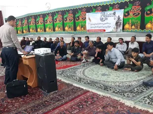 گردهمایی بسیجیان پایگاه کارگری کارگران ساختمانی شاهرود+ تصاویر