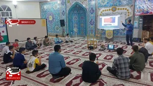 نقش آفرینی فرهنگیان بسیجی در آموزش نوجوانه ها شهرستان لالی