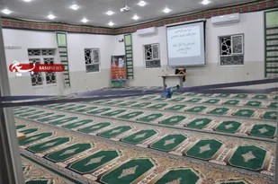افتتاح نمازخانه شهید حججی ناحیه مقاومت بسیج اشکذر
