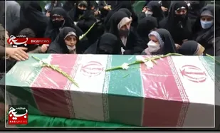 عهد فاطمی دانش آموزان بهشهری با آرمان&zwnj;های شهید گمنام ۱۷ ساله