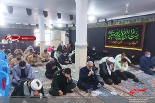 مراسم عزاداری محرم ویژه نیروهای نظامی و انتظامی در سرخه برگزار شد