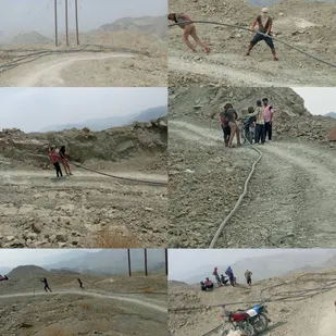 تعویض ۱۸ کیلومتر لوله آب شرب در مسیر کوهستانی زاچ و داربست توسط گروه جهادی شهید سلیمانی