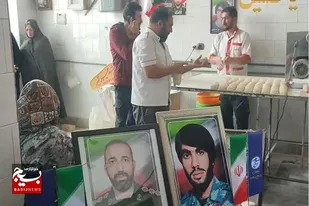برگزاری پویش نان نذری فجر مهدوی در روستای تکه نهاوند