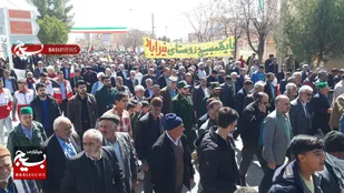 حضور پرشور مردم فیروزه در راهپیمایی روز جهانی قدس