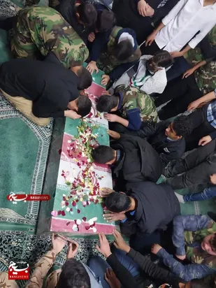 استقبال از شهید گمنام در مدارس شهرستان هرند