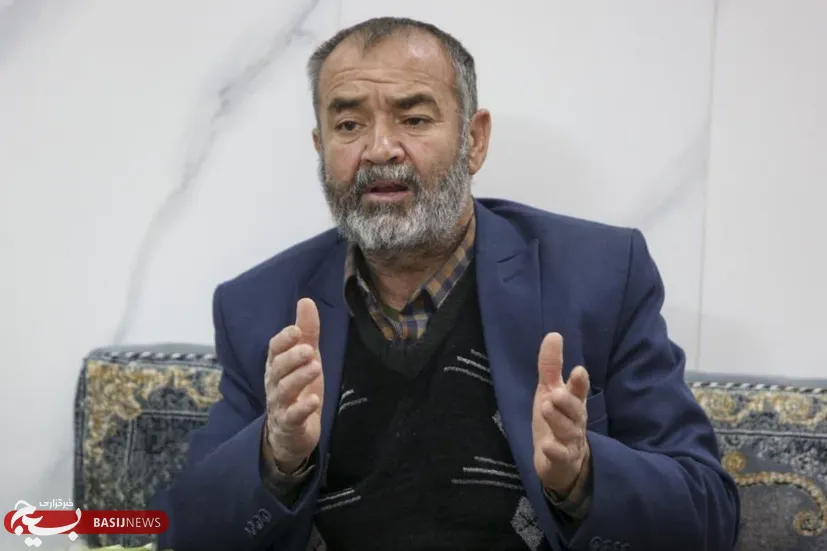 پدر شهید مدافع امنیت عباس اسدی به فرزند شهیدش پیوست