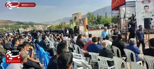 یادواره آبروی محله شهید مدافع امنیت در آلیکوه