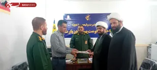تجلیل از جهادگران عرصه قلم؛ خبرنگاران دزپارت در قاب تقدیر بسیج