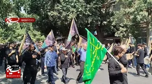 قدم به قدم با جاماندگان اربعین حسینی در بروجرد +فیلم