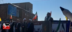 نمایش اقتدار بسیجیان جوینی 